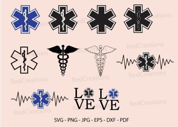 Download Star of Life Ambulance Medical Logo Svg - Medical Collection