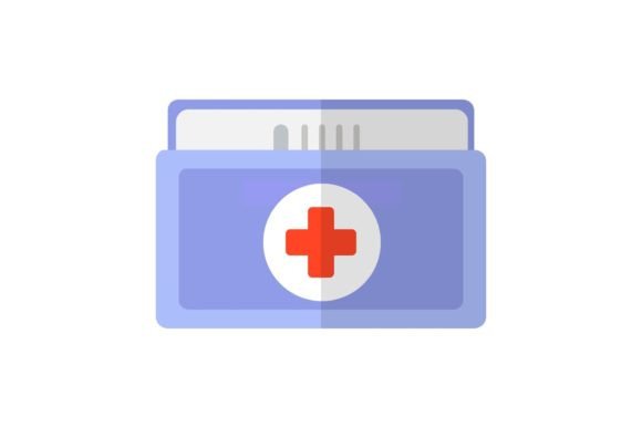 Download Flat Icon Blue Medical Box - Medical Collection